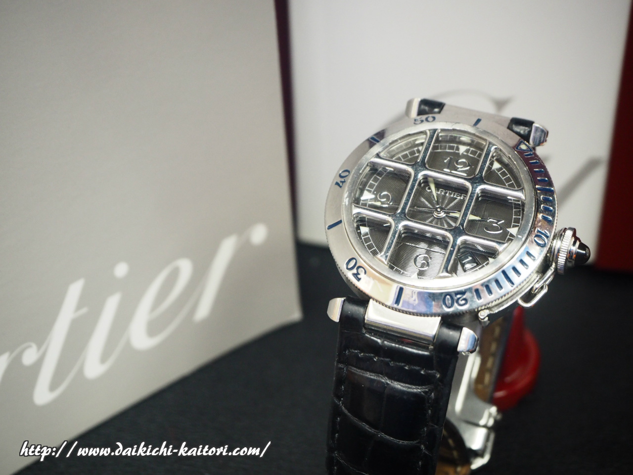 時計 カルティエ Cartier  パシャグリッド W3105255 ブランド 買取 浜松市