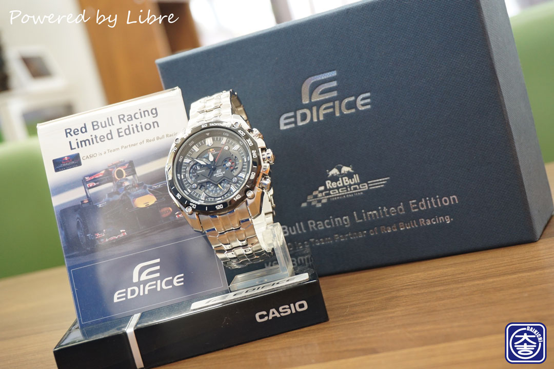 CASIO-EDIFICE-エディフィス　レッドブル-時計-磐田市-買取