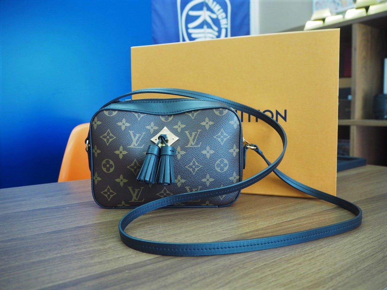 ルイヴィトン LV モノグラム サントンジュ M43555 バッグ ブランド 買取 浜松市