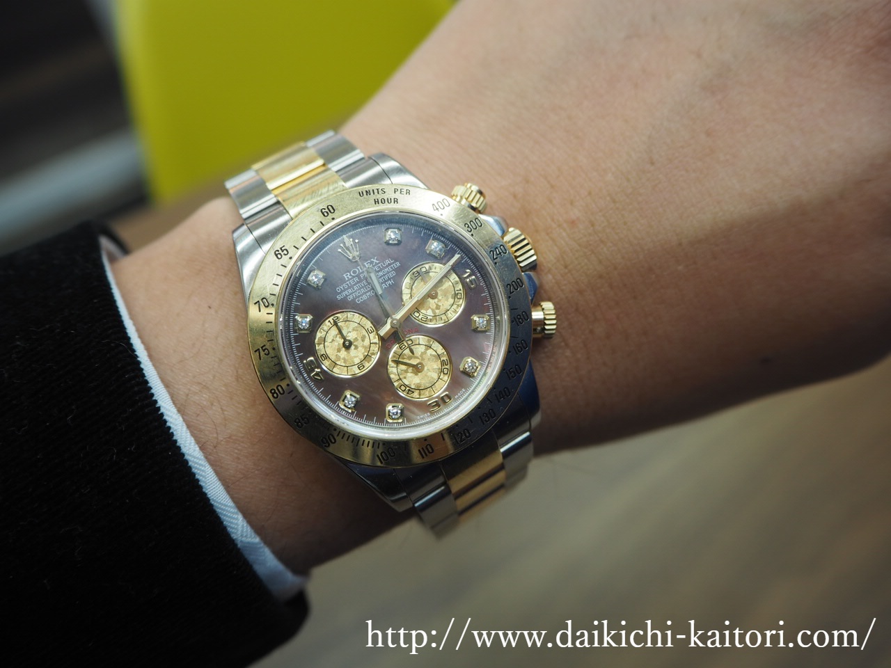 ロレックス デイトナ ROLEX 116523 ロレゾール