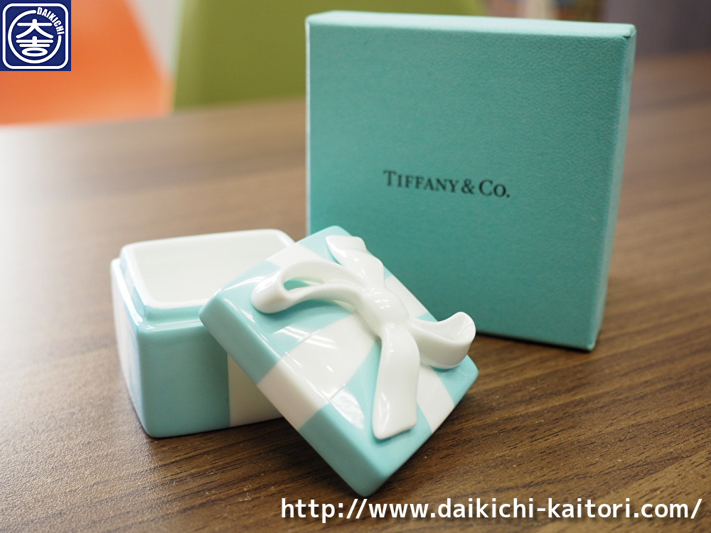 ティファニー Tiffany ブランド ミニブルーボウボックス