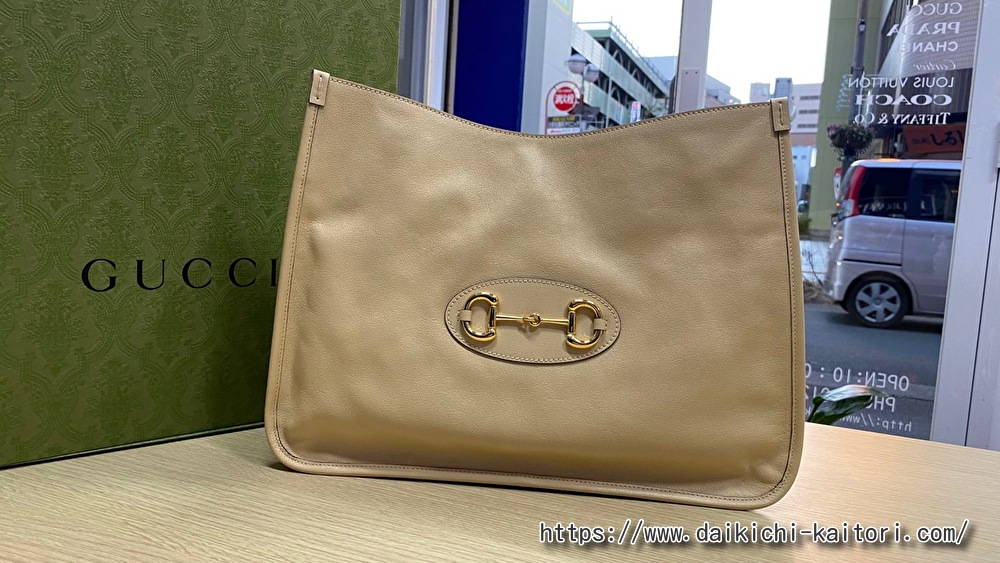 グッチ GUCCI 623694  ホースビット 1955 トートバッグ ブランド 買取 浜松市