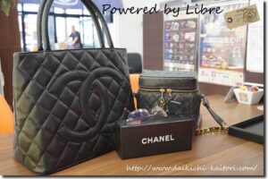 シャネル　キャビアスキン　トート　CHANEL