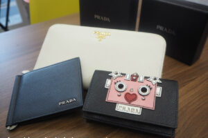 PRADA プラダ 長財布 名刺入れ カードケース マネークリップ ロボット ブランド