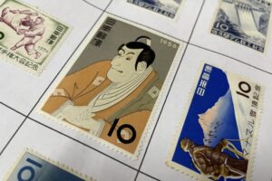 切手趣味週間 10円切手 東洲斎写楽の市川鰕蔵