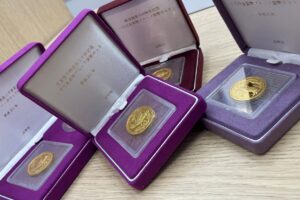 天皇陛下御在位記念の金貨